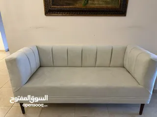  18 طقم كنب جلد اسود matt 3 قطع السعر. 280 دينار