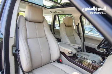  16 Range Rover Vogue 2014 Hse   السيارة وارد الشركة و مميزة جدا و قطعت مسافة 106,000 كم فقط