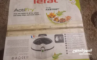  2 قلاية تيفال الهوائيه جديد بالكرتون