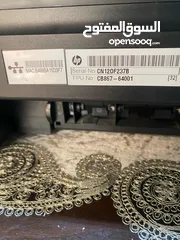  8 طابعة hp officejet 4500  تدعم التصویر اللوني وسکانر ممتازة مستعملة تدعم التصوير ونسخ الصور متوفرة