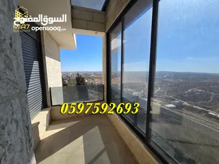  6 شقة فاخرة مفروشة للايجار (للسفارات و الأجانب) مساحة كلية 220م رام الله - الماصيون