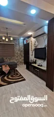  11 شقه مفروشه فاخره جدا للايجار بمنطقه مرج الحمام قريبه من الخدمات طابق ثالث / يوجد مصعد