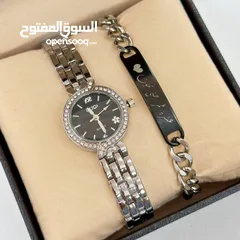  2 طقم ساعة واسوارة ستاتي