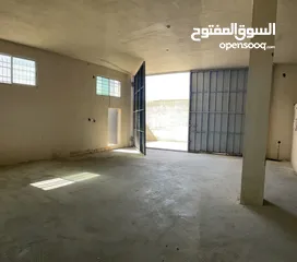  1 مستودع / تسوية للإيجار 550 متر مربع للايجار في أبو علندا كهرباء 3 فاز مع توفر إذن اشغال