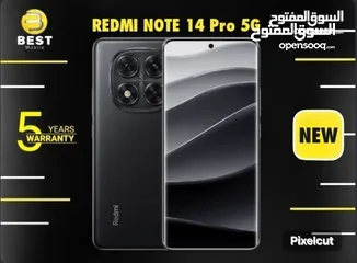 1 جديد الأن شاومي ردمي نوت 14 برو فايف جي // Redmi note 14 pro 5G 12G Ram 256G