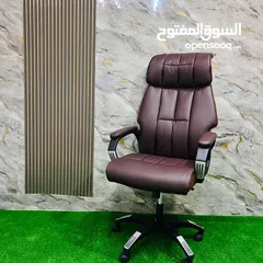  1 كرسي مدير مستورد مميز بالجودة و الشكل جك ايطالي عجال ربر كفالة حقيقيه للشركات الفخمه و المكاتب
