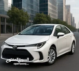  8 تويوتا كورولا هايبرد  2025 عداد زيرو  TOYOTA COROLA HYBRID 2025