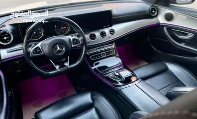  14 مرسيدس بنز E200 - AMG فل أوبشن مسكر - دهان الشركة المنتجة - سيارة بحالة الوكالة