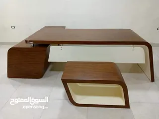  2 office furniture desk ( modren - uniqe - elegant)