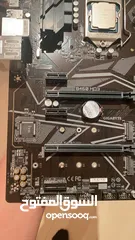  13 Motherboard - Gigabyte B460 HD3  مع معالج Intel i5 10400  بسعر ممتاز