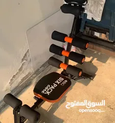  1 جهاز التمارين المنزلي 6 في 1