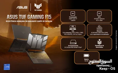  2 ASUS TUF F15 Gaming Laptop