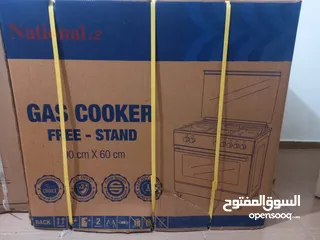  1 فرن غاز جديد غير مستعمل
