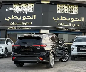  3 تويوتا هايلاندر 2022 بانوراما بروجكتر 5 كاميرات مميز فحص 4 جيد جمرك جديد (( قابل للبدل ))