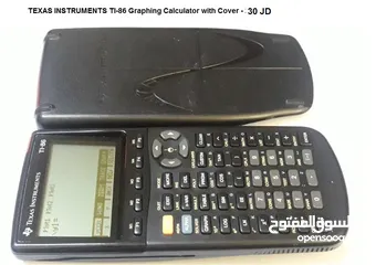  2 آلات حاسبة علمية متطورة مناسبة للطلاب TEXAS CASIO  Graphing Calculators