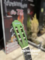  4 جيتار فالنسيا لون اخضر كولتي عالي بروفشنال