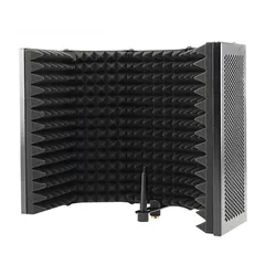  3 عازل صوت لتسجيل الصوت Recording Screen 5 Foldable Panels
