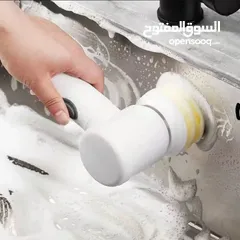  1 فرشاة تنظيف لاسلكية متعددة الاستخدام