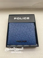 2 محفظة بوليس الايطالية - جديدة بالكرتون Police luxury wallet