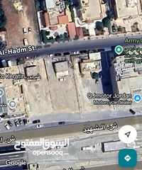  2 قطعة ارض على اتوستراد عمان الزرقاء بمساحة 1618 متر للبيع من المالك مباشرة