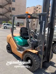  2 رافعه شوكيه كوماتسو للبيع
