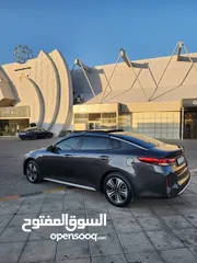 11 كيا اوبتما 2018 هايبرد اعلى اضافات جميع الضافات بلوراما جلد بحالة الشركة