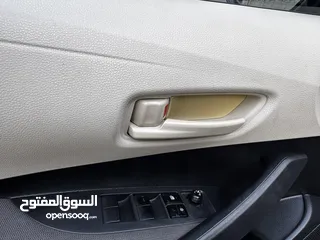  13 تويوتا كورولا موديل 2021 7  جيد ولا ملاحظه فل كامل عدا الفتحه بحاله الوكاله جمرك جديد
