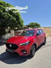  1 سيارة MG zs trophy مميزة جدآ بحالة الوكالة للبيع  استعمال سيدة  تيربو بنزين  صيانة دائمة بوكالة MG