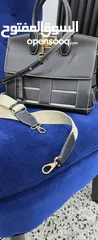  10 شنطة جلد طبيعي ( salvatore ferragamo calfskin thestudiocagebagsella) صناعة ايطالية