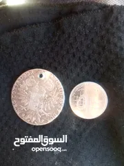  4 عمله قديمه للبيع فضه بحالج جيده جدا
