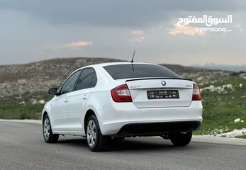  5 سكودا رابيد موديل 2015 ديزل اصل برايفت يد ثانية محرك 1600 جير عادي