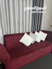  1 كنب شبه جديد نظيف