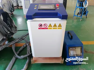  3 يتوفر مكينة ليزر جديدة للبيع( لحام ،قص ،تنظيف الصدأ واللحام ) اربعة في واحد