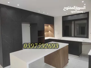  4 شقة فاخرة - تشطيب شخصي للبيع رام_الله _ الطيرة - ديكورات جبصين + مطبخ- 200,000 $