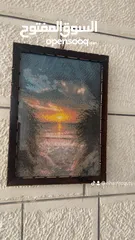  2 لوحات من خرز الكرستال