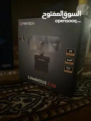  2 للبيع بسعر مغري 70 دينار فقط. ‎  قطعة البث المباشر Elgato HD 60s كاميرا  Fantech LUMINOUS C30