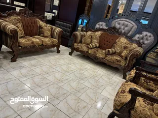  7 طقم كنب 7 مقاعد فخم جداً