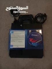  2 PlayStation 4 with controller, FIFA 19 and cables