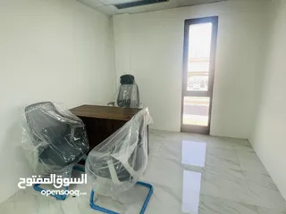  6 FURNISHED OFFICE SPACE FOR RENT WITH EJARI