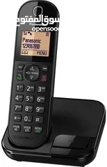  1 تلفون ارضي لاسلكي  لاسلكي صناعة ماليزيا KX-TGC410  Panasonic