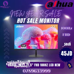  5 عرض ولا اروع  امتلك شاشة DAHUA 27" CURVED 180HZ 1MS NEW  جديدنا عير