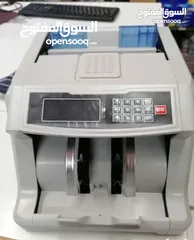  23 الة عد النقود الورقية موديل 6600 الأحدث في كشف تزوير أوراق النقود شاشة كبيرة ميزة تجميع قيمة الاوراق