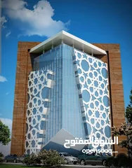  1 مبنى خدمي للايجار  في بن عاشور