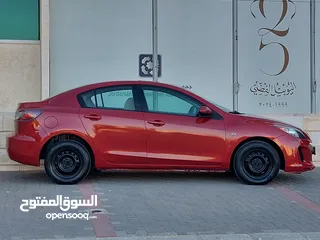  19 مازدا زوم 3 موديل 2014 خمري // مميزة جدآ