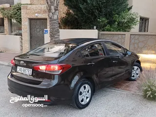  10 كيا سيراتو موديل 2018 وفل اتوماتيك شاشه وكاميرا بني مميز كاش او اقساط