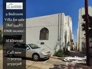  1 Spacious 9 BR villa available for sale in Al Khuwair Ref: 544H