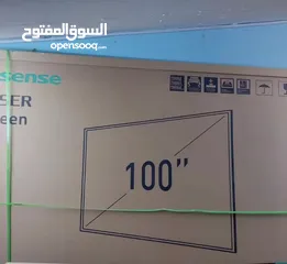  6 تلفاز للبيع 100 بوصة  100-inch TV for sale