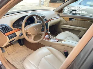  3 مرسيدس E200 فل كامل بانوراما موديل 2007