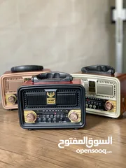  2 راديو وسماعه تحفة_أنتيك بقطعه وحده يعني #ثلاثه_بواحد