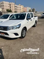  7 Toyota Hilux 2.0  2021  Excellent condition  Full insurance till December 2025